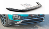 Maxton Design Front Ansatz passend für Volkswagen T-Cross schwarz Hochglanz