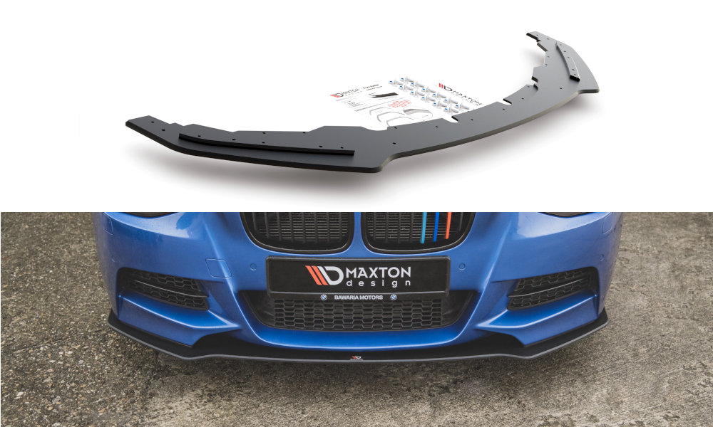 Maxton Design Robuste Racing Front Ansatz für passend für BMW M135i F20