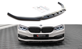 Maxton Design Front Ansatz V.2 für BMW 5er G30 schwarz Hochglanz