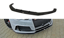 Laden Sie das Bild in den Galerie-Viewer, Maxton Design Front Ansatz passend für V.2 Audi RS3 8V Sportback schwarz Hochglanz