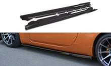 Laden Sie das Bild in den Galerie-Viewer, Maxton Design Seitenschweller Ansatz passend für NISSAN 350Z schwarz Hochglanz