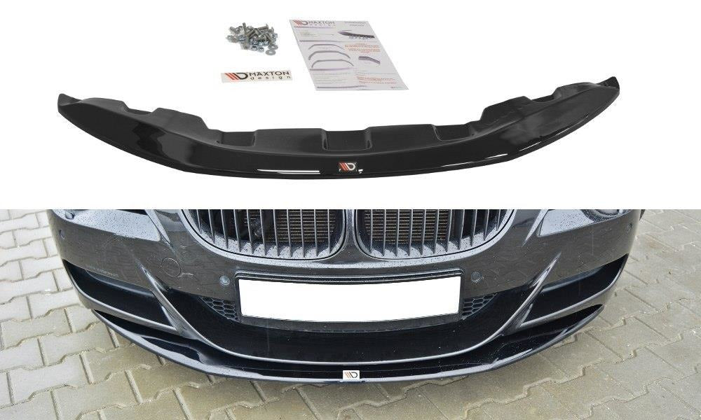 Maxton Design Front Ansatz passend für V.1 BMW M6 E63 schwarz Hochglanz