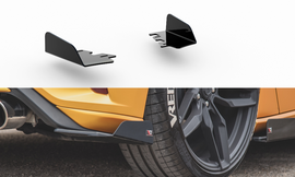Maxton Design Rear Side Flaps passend für passend für Ford Focus ST Mk4 schwarz Hochglanz