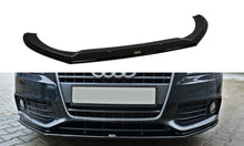 Laden Sie das Bild in den Galerie-Viewer, Maxton Design Front Diffuser V.2 Audi A4 B8 schwarz Hochglanz