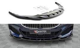 Maxton Design Front Ansatz V.4 für BMW 8 Coupe M-Paket G15 / 8 Gran Coupe M-Paket G16 schwarz Hochglanz