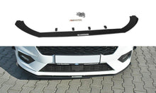 Laden Sie das Bild in den Galerie-Viewer, Maxton Design Front Sport Diffusor V.2 Ford Fiesta Mk8 ST / ST-Line schwarz Hochglanz