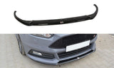 Maxton Design Front Ansatz passend für Ford Focus ST Mk3 FL (Cupra) schwarz Hochglanz