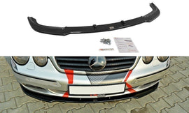 Maxton Design Front Ansatz passend für MERCEDES CL-KLASSE C215 schwarz Hochglanz