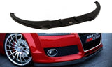 Maxton Design Front Ansatz passend für Audi TT 8J schwarz Hochglanz
