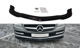 Maxton Design Front Ansatz passend für V.1 Mercedes SLK R172  schwarz Hochglanz