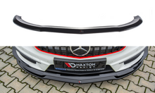 Laden Sie das Bild in den Galerie-Viewer, Maxton Design Front Ansatz passend für Mercedes A45 AMG W176 schwarz Hochglanz