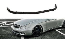 Maxton Design Front Ansatz passend für MERCEDES CLS C219 Serie schwarz Hochglanz