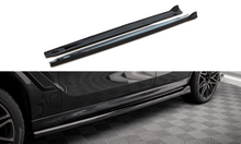Laden Sie das Bild in den Galerie-Viewer, Maxton Design Seitenschweller Ansatz für BMW X6 M F96 / X6 M-Paket G06 schwarz Hochglanz