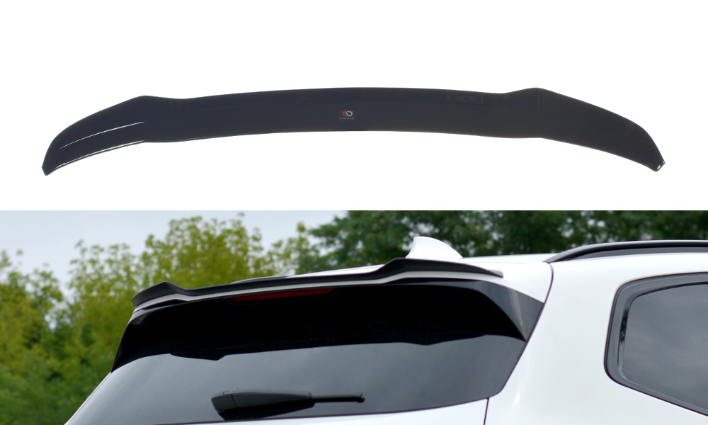 Maxton Design Spoiler CAP passend für BMW X3 G01 M Paket schwarz Hochglanz