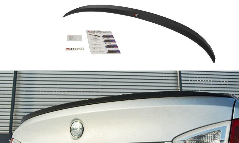 Maxton Design Spoiler CAP passend für BMW 3er E90 M Paket schwarz Hochglanz