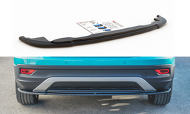 Maxton Design Mittlerer Diffusor Heck Ansatz passend für Volkswagen T-Cross schwarz Hochglanz