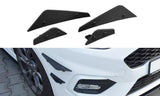 Maxton Design Stoßstangen Wings passend für Ford Fiesta Mk8 ST/ ST-Line