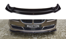 Laden Sie das Bild in den Galerie-Viewer, Maxton Design Front Ansatz passend für BMW 6er GRAN COUPE schwarz Hochglanz