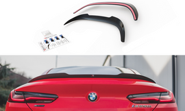Maxton Design Spoiler CAP passend für Bmw M850i G15 schwarz Hochglanz