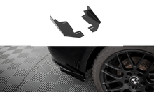 Laden Sie das Bild in den Galerie-Viewer, Maxton Design Hintere Seiten Flaps für BMW 4er Gran Coupe F36 schwarz Hochglanz