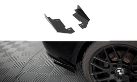 Maxton Design Hintere Seiten Flaps für BMW 4er Gran Coupe F36 schwarz Hochglanz