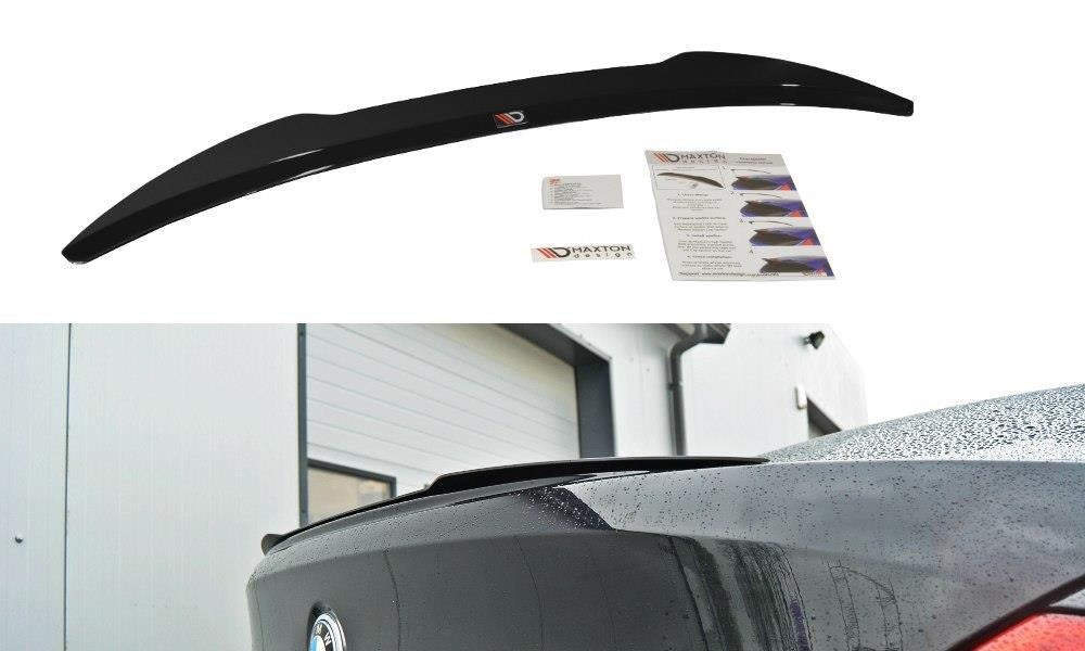 Maxton Design Spoiler CAP passend für BMW M6 E63 schwarz Hochglanz