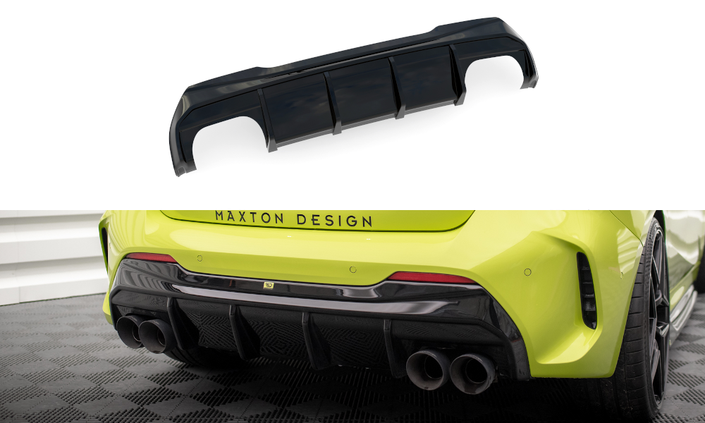 Maxton Design Diffusor Heck Ansatz V.3 für BMW 1er F40 M-Paket/ M135i