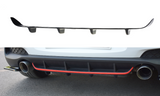 Maxton Design Diffusor Heck Ansatz passend für Hyundai I30 N Mk3 Hatchback schwarz Hochglanz