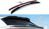 Maxton Design Spoiler CAP passend für V.2 Audi Q8 S-line schwarz Hochglanz