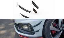 Laden Sie das Bild in den Galerie-Viewer, Maxton Design Stoßstangen Wings vorne (Canards) passend für VW Polo GTI Mk 6