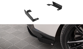 Maxton Design Hintere Seiten Flaps für BMW 2 Coupe M-Paket G42 schwarz Hochglanz