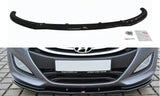 Maxton Design Front Ansatz passend für Hyundai i30 mk.2 schwarz Hochglanz