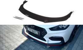 Maxton Design Racing Front Ansatz passend für passend für HYUNDAI I30 Mk3 N