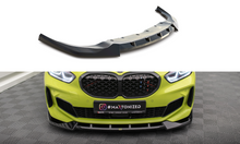 Laden Sie das Bild in den Galerie-Viewer, Maxton Design Front Ansatz V.6 für BMW 1er F40 M-Paket / M135i  schwarz Hochglanz
