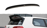 Maxton Design Spoiler CAP passend für VW GOLF 7 GTI CLUBSPORT schwarz Hochglanz