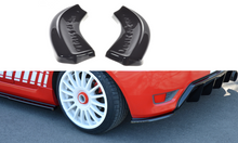 Laden Sie das Bild in den Galerie-Viewer, Maxton Design Heck Ansatz Flaps Diffusor passend für passend für Ford Fiesta ST Mk6 schwarz Hochglanz