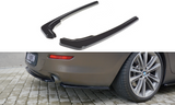 Maxton Design Heck Ansatz Flaps Diffusor passend für BMW 6er GRAN COUPE schwarz Hochglanz