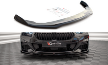 Laden Sie das Bild in den Galerie-Viewer, Maxton Design Front Ansatz V.3 für BMW 2 Gran Coupe M-Paket / M235i F44 schwarz Hochglanz