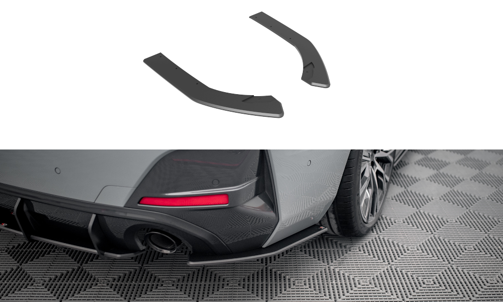 Maxton Design Street Pro Heck Ansatz Flaps Diffusor für BMW 4er Gran Coupe M-Paket G26