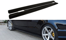 Laden Sie das Bild in den Galerie-Viewer, Maxton Design Seitenschweller Ansatz passend für MERCEDES CLS C218 AMG LINE schwarz Hochglanz