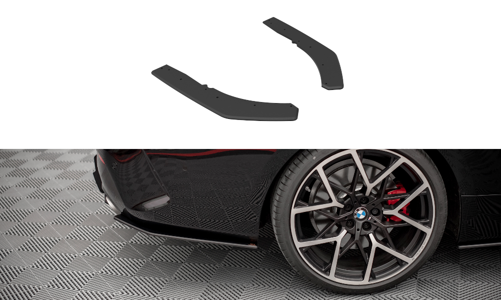 Maxton Design Street Pro Heck Ansatz Flaps Diffusor für BMW 4er M-Paket G22