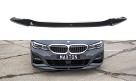 Maxton Design Front Ansatz passend für V.1 BMW 3er G20 M Paket schwarz Hochglanz