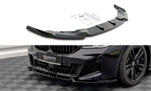 Laden Sie das Bild in den Galerie-Viewer, Maxton Design Front Ansatz für BMW 6er GT M-Paket G32 Facelift schwarz Hochglanz