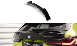 Maxton Design Heckscheiben Spoiler für BMW 1er F40 M-Paket / M135i schwarz Hochglanz