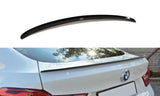 Maxton Design Spoiler CAP passend für BMW X4 M Paket schwarz Hochglanz