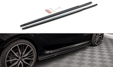 Laden Sie das Bild in den Galerie-Viewer, Maxton Design Seitenschweller Ansatz für V.1 für BMW 2 Gran Coupe M-Paket / M235i F44 schwarz Hochglanz