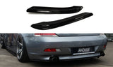 Maxton Design Heck Ansatz Flaps Diffusor passend für BMW 6er E63 / E64 (vor Facelift) schwarz Hochglanz