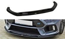 Laden Sie das Bild in den Galerie-Viewer, Maxton Design Front Ansatz passend für V.3 Ford Focus RS Mk3 schwarz Hochglanz