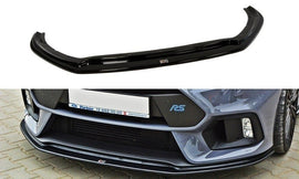 Maxton Design Front Ansatz passend für V.3 Ford Focus RS Mk3 schwarz Hochglanz