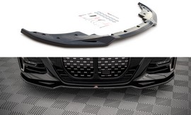 Maxton Design Front Ansatz V.3 für BMW 4er M-Paket G22 schwarz Hochglanz